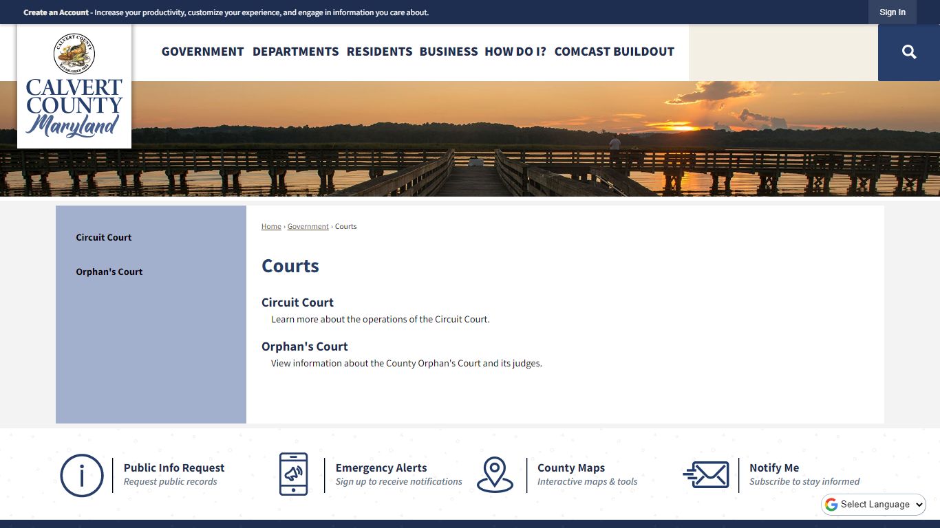 Courts | Calvert County, MD - Official Website